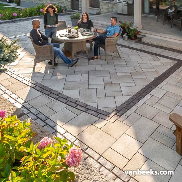Unilock Umbriano Concrete Slab Paver Van Beek